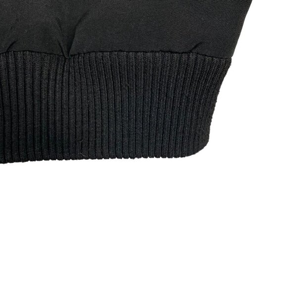 American Stitch Men's Black Reflective Long Bomber Jacket XL - Picture 10 of 14